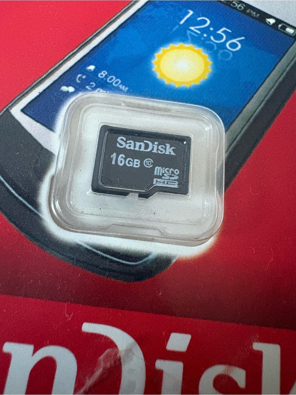 Sandisk 16GB microSD Card - Black